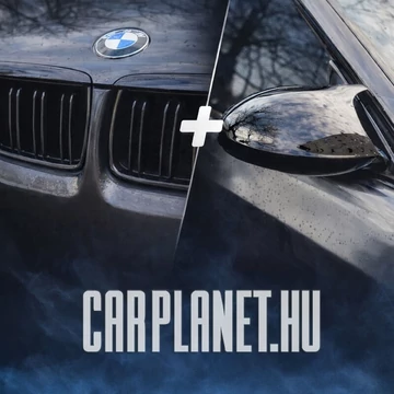BMW E90 E91 pre-LCI hűtőrács (vese) és Tükör borítás 1 csomagban