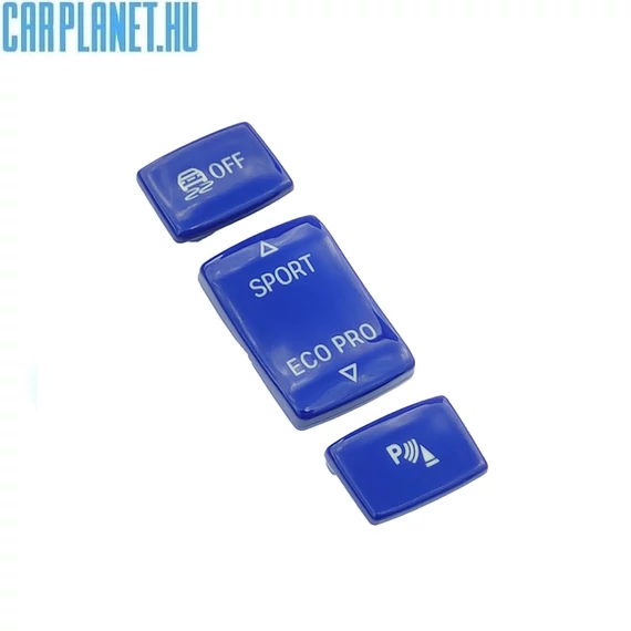 BMW F20/F22/F30/F32 ESP+MODE+PDC gomb szett Kék
