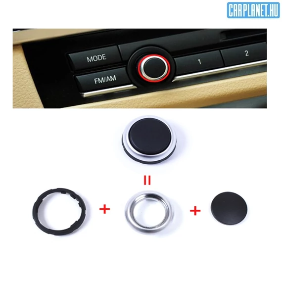 BMW F01 F06 F07 F10 F15 F16 rádió hangerő gomb
