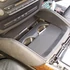 Kép 2/5 - BMW X5 X6 (E70/E71) pohártartó - hamutál takaró dupla roló , elhúzhatós fedél beépítve